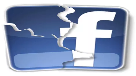 Broken facebook