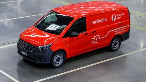 Australia Post launches largest trial of electric delivery vans