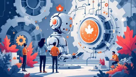 Canadian small business employees uncertain ai machinery technology challenges