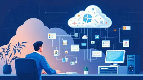 Office it professional managing complex network of legacy applications to cloud