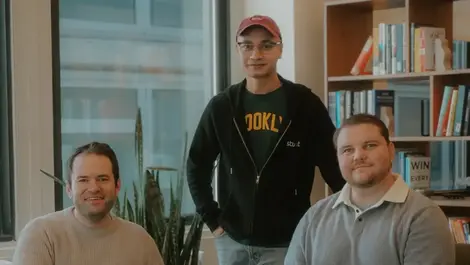 Stuut founders l to r ben winter  miraj mohsin  and tarek alaruri   landscape