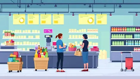 British supermarket checkout shoppers experiencing increased prices uk