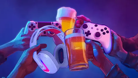 Young Australian men swap pub nights for online gaming