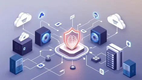 Enterprise it control room secure data vaults cloud ai brain