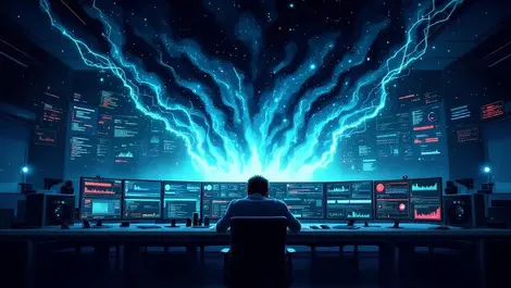 Moody soc analyst overwhelmed by chaotic ai cyberattack alerts