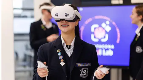 Girls' school opens AI lab to close tech gender gap