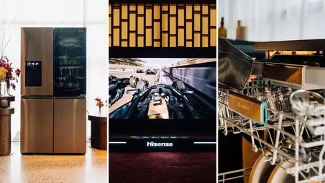 Hisense unveils RGB MiniLED TVs & smart appliances