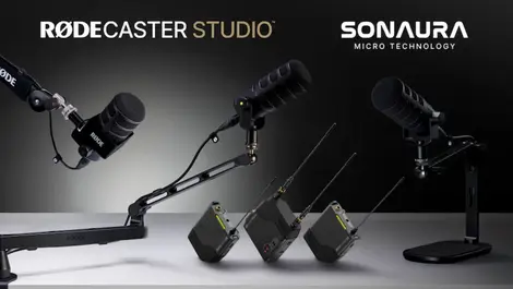 RØDE unveils Sonaura mic tech, wireless gear & software